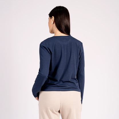 Long-sleeved t-shirt azul