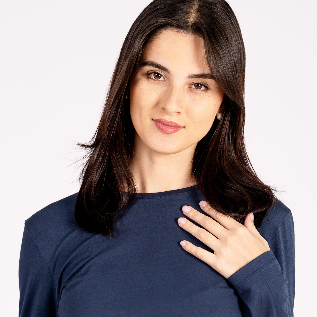 Long-sleeved t-shirt azul