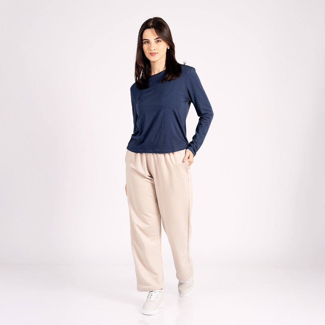 Long-sleeved t-shirt azul