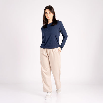 Long-sleeved t-shirt azul